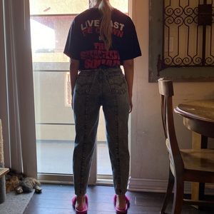 Vintage 90s Extra High Waist Jeans